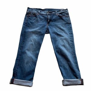 Lucky Brand sundown skinny cropped jeans